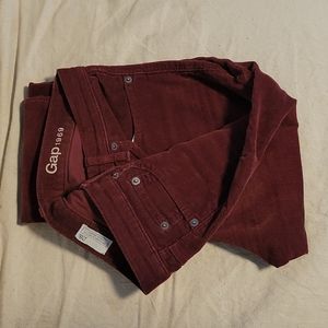 GAP High Rise skinny corduroy